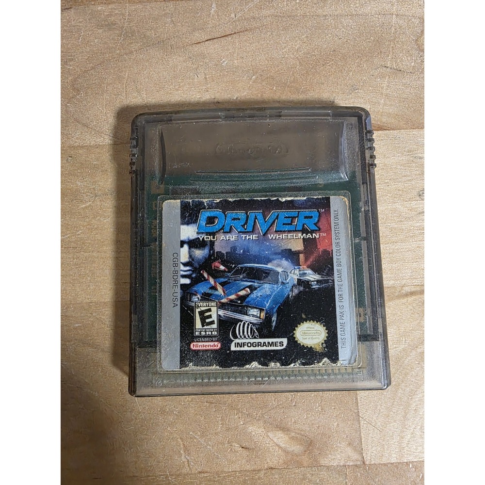 Driver (Nintendo Game Boy Color, 2000) Authentic Tested Cartridge Only
